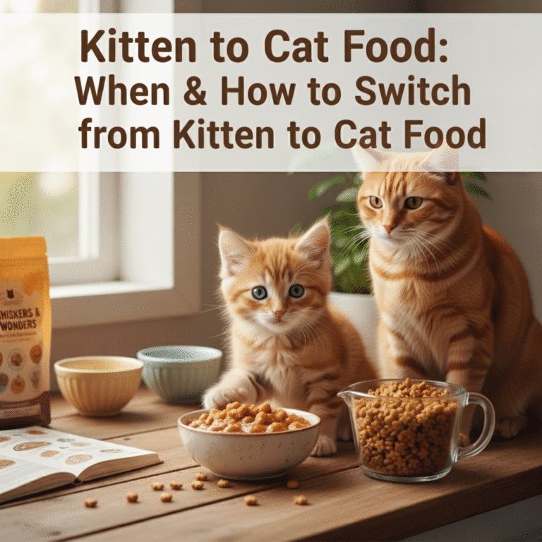 How to choose food for cats