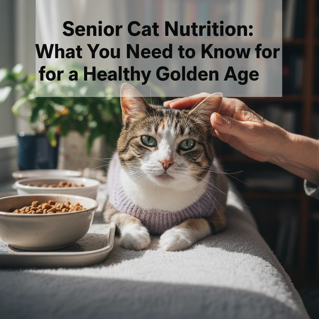 A cute elderly cat.